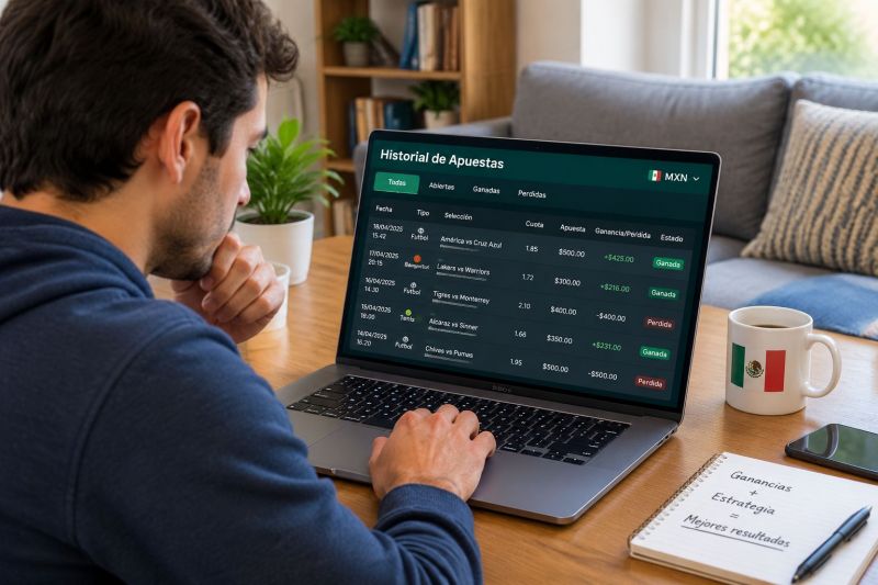 Mis apuestas: cómo revisar tu historial y entender el RTP en México