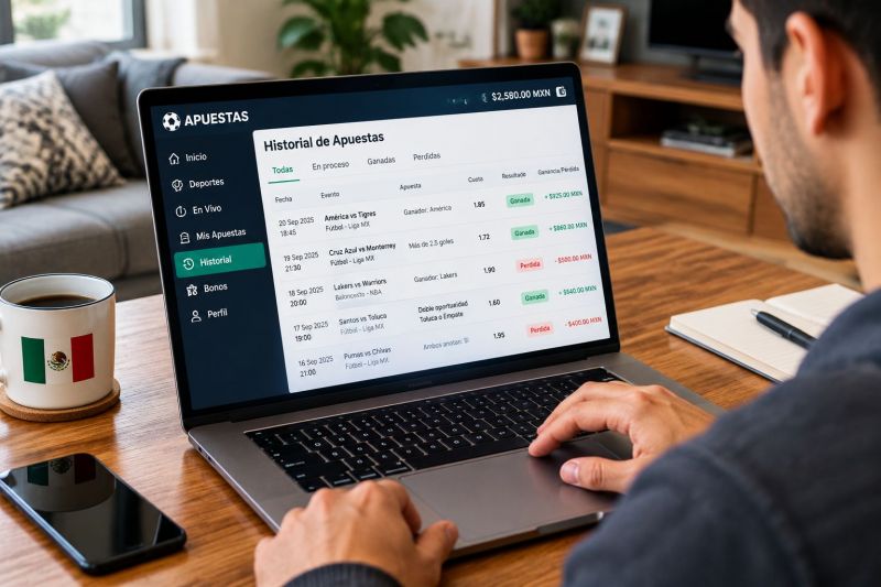Mis apuestas: cómo revisar tu historial y entender el RTP en México