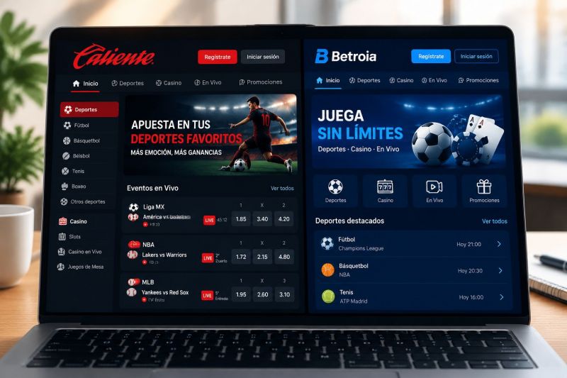 Comparar Betroia y Caliente: Análisis de Casinos en Línea en México